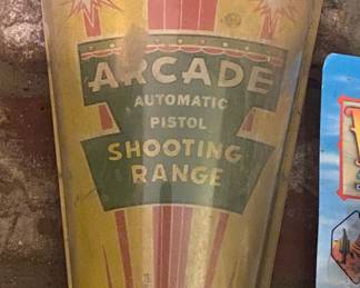 Arcade Tin Litho Shooting Range