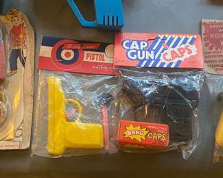 Vintage Toy and Water Guns in original Packaging