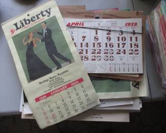Vintage Calendars