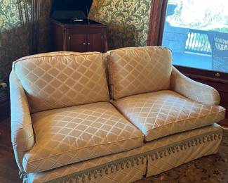 custom upholstered love seat (2)