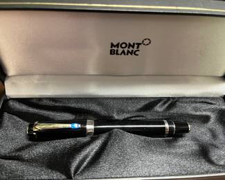 Mont Blanc Boheme Blue fountain pen with 14K nib