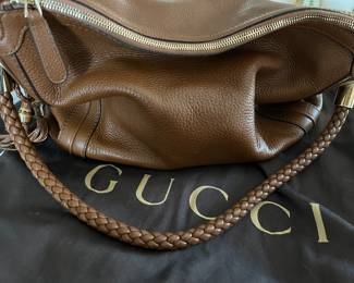 authentic Gucci leather bag