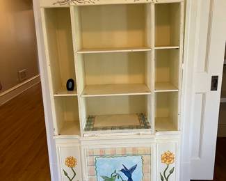 painted display cabinet perfect for kids room or playroom