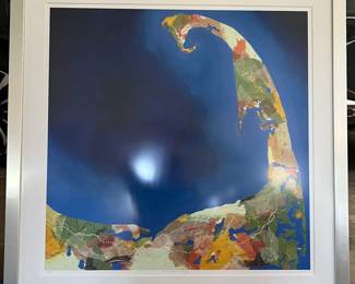 Remmi Franklin
Buzzards Fly By Island 
Signed, numbered print, 10/25
Framed & matted
38.75” X 38.75”
Conservatively Assessed at $1,200
Our Price: $375