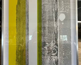 Artist Unknown
Abstract print
floating in frame
31.25” X 40.5”
Estimate: $650
Our price: $300