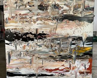 James Leonard 
“Changes”
Oil on canvas
Wood box panel
47.5” X 68” X 2.5”
Conservatively Assessed at $7,000
Our Price: $1,750
