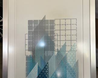 Amanda Knowles
Pinned II
Mixed media on paper
Framed & matted
27.75” X 35.75” X 1.25”
Conservatively Assessed at $600
Our Price: $200