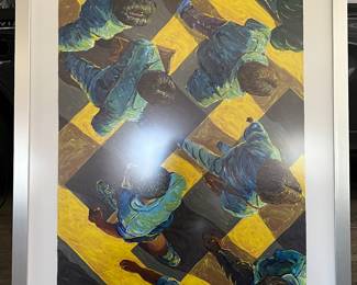 Jim Zwadlo
Crosswalkers, 72
Oil on paper 
Floating in Frame
34.75” X 49”
Conservatively Assessed at $2,000
Our Price: $500