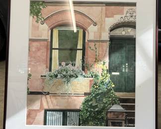 Lee H. Bergwall
Ivy House
Watercolor
Framed & matted
25.75” X 29”
Conservative Estimate $600
Our Price: $250