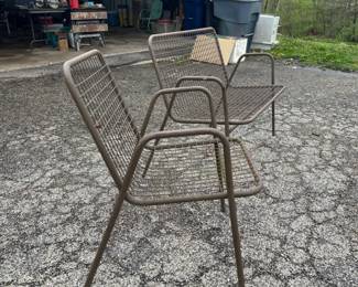 Vintage Mid-Century Modern Matching Rio Patio Chair and Bench by EMU.