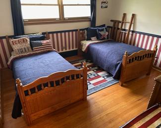 Vintage Bunk Bed Set