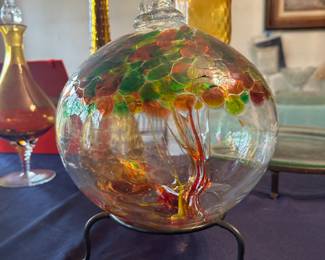 "Tree of Life" Blown Glass