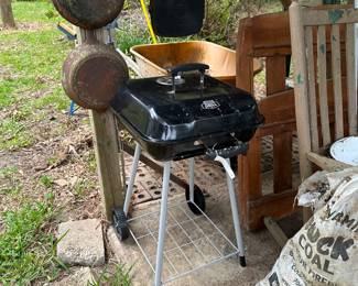 outdoor grill, cast iron