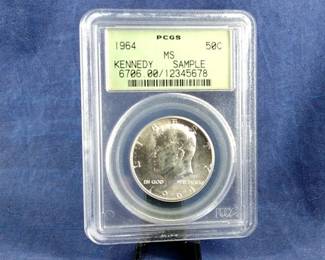 1964 PCGS MS Kennedy Half Dollar Coin