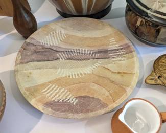 Hand made in Kenya decorative plate