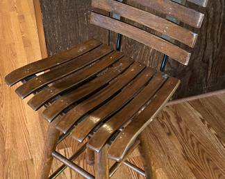Swivel ladderback counter stool (1 of 2)