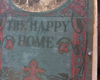 1900 Book The Happy Home
