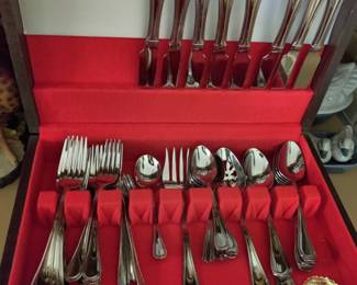 Silverplate Serving Set - Incomplete