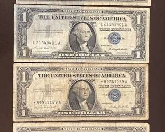 $1 Silver Certificates, Series 1957A 6