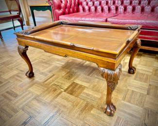Georgian Furnishing Co. mahogany coffee table