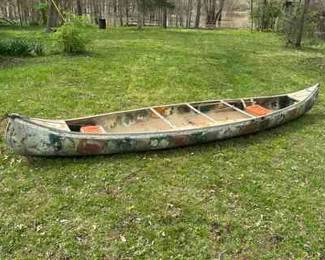Lowe aluminum canoe 16.5 Ft