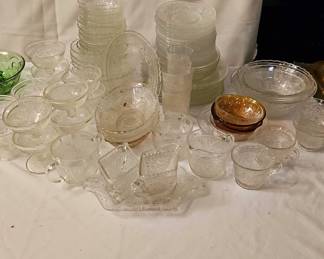 Anchor Hocking Sandwich Dishes.