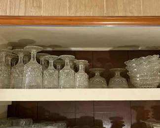 Anchor Hocking Wexford, Diamond Thumbprint 