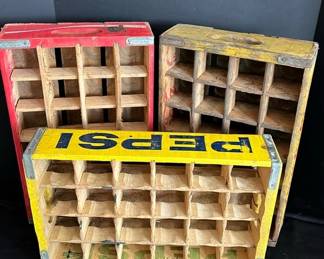 Vintage Soda Crates 