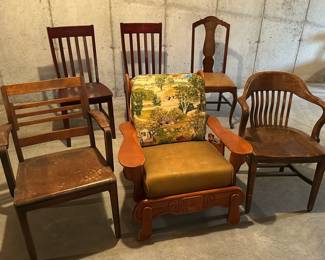 Vintage Wooden Chair Assortment