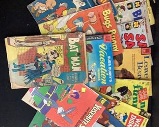 006 Variety Lot Of Vintage ComicsDC, Disney, Looney Tunes And More