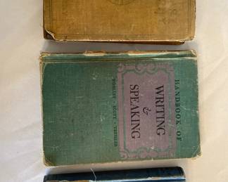 1909 Elementary Geography, 1944 Handbook Of Writing And Speaking, 1933 Tale Of Two Cities 