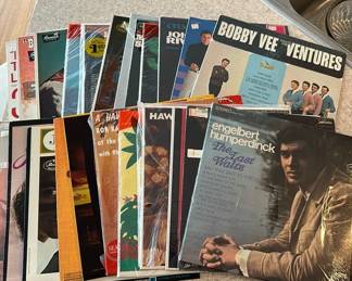 Record Variety Bundle Jim Nabors, Jerry Mathis, Hawaiian, Big Tiny Little, Etc