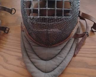 Vintage fencing mask