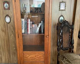 Antique oak bookcase