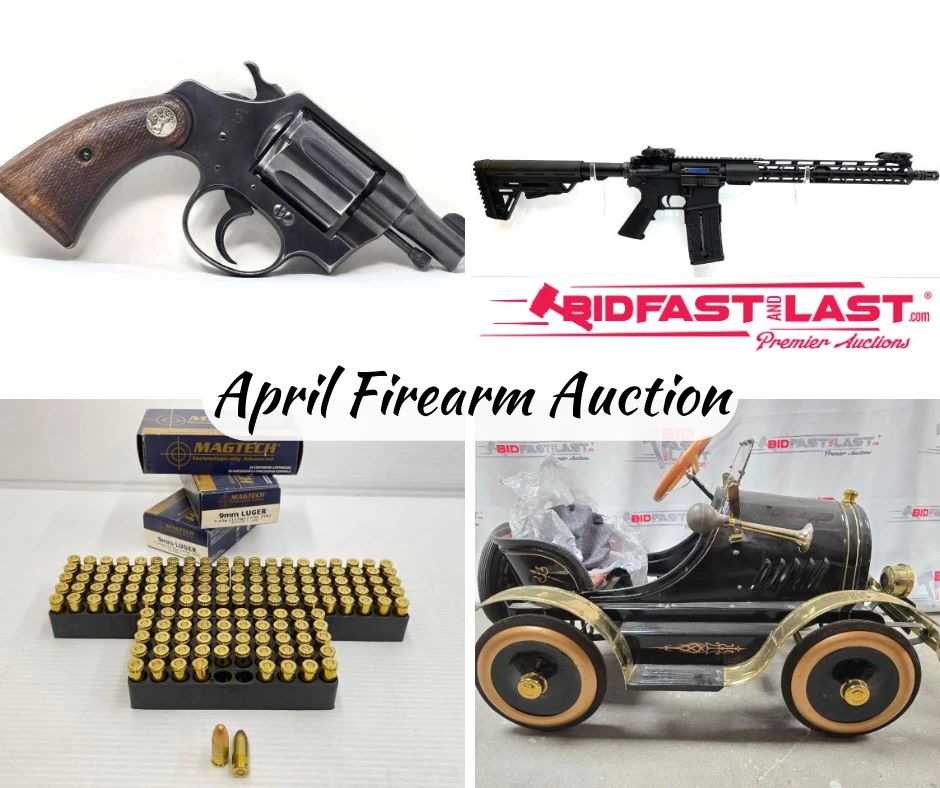 April Firearm Auction Cover