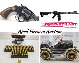 April Firearm Auction Cover