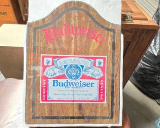 #2168 • Budweiser Dart Board

