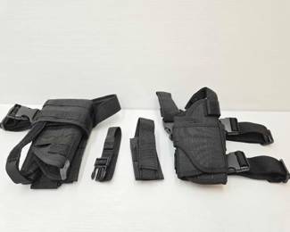 #1958 • (3) Holster and Ammo Pouchs
