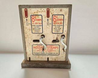 #2192 • Vintage Sanitary Postage Stamp Dispenser
