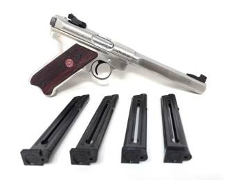 #368 • Ruger Mark III Target .22 Cal LR Semi-Auto Pistol

