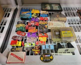 #2245 • Toy Cars, Patches, Cards
