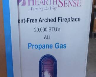 Arch gas Fireplace LP