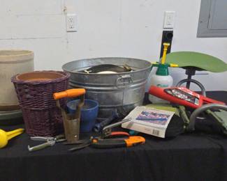 Outdoor Tool And Equipment Lot