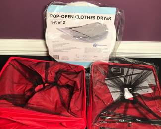 2 Rolling Hampers Clothes Dryer