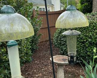 Bird Feeders And Stand