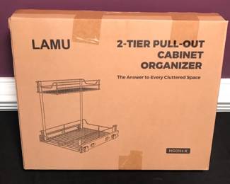 2Tier PullOut Cabinet Organizer