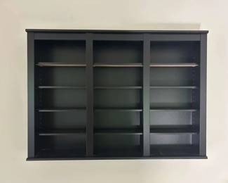 Beautiful Black Book CD Shelf 