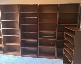Wooden Bookcases