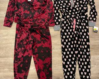 Kensie Onesie With Owls, Jenni Top And Pant Loungewear Ladies Size Medium With Tags 