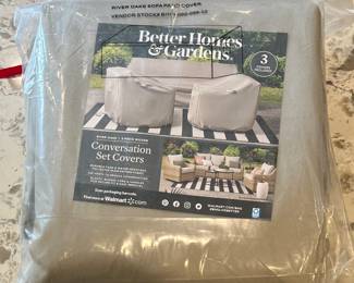 Better Homes & Gardens River Oaks Conversation Set Patio Cover New In Packaging 